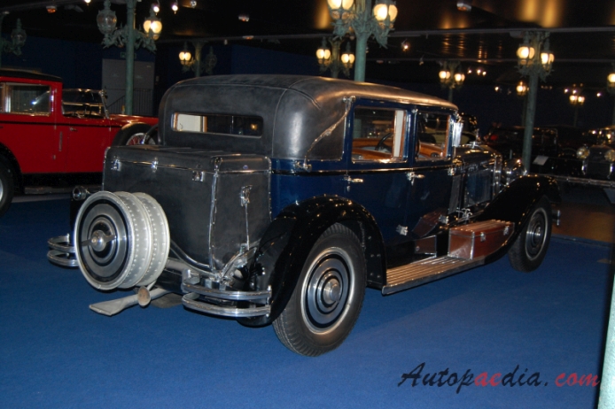 Isotta Fraschini Tipo 8A 1924-1931 (1928 Landaulet 4d), prawy tył