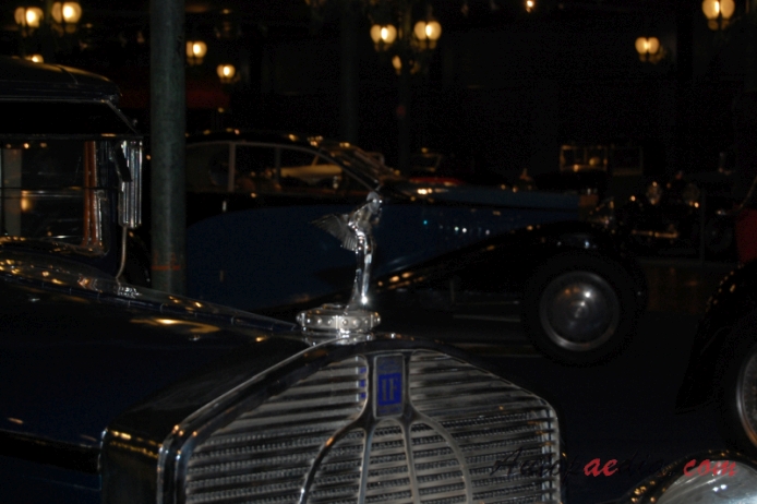 Isotta Fraschini Tipo 8A 1924-1931 (1928 Landaulet 4d), emblemat przód 