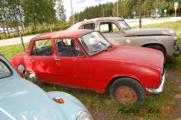 Isuzu Bellett 1963-1973 (1969 1500 sedan 4d), right side view