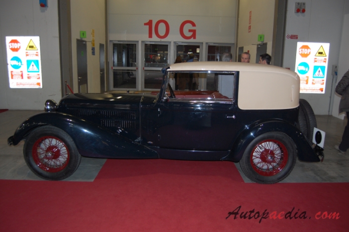 Itala 65 Sport Coupé Royale 1932, lewy bok