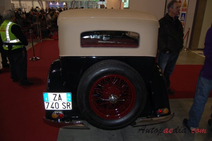 Itala 65 Sport Coupé Royale 1932, rear view