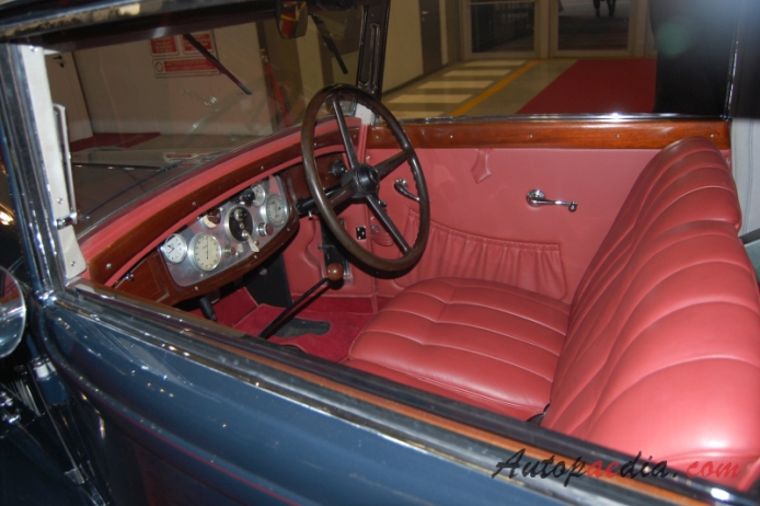 Itala 65 Sport Coupé Royale 1932, interior