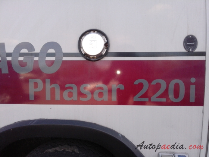Itasca Phasar 1983-1992 (1987-1992 220i motor home), emblemat bok 