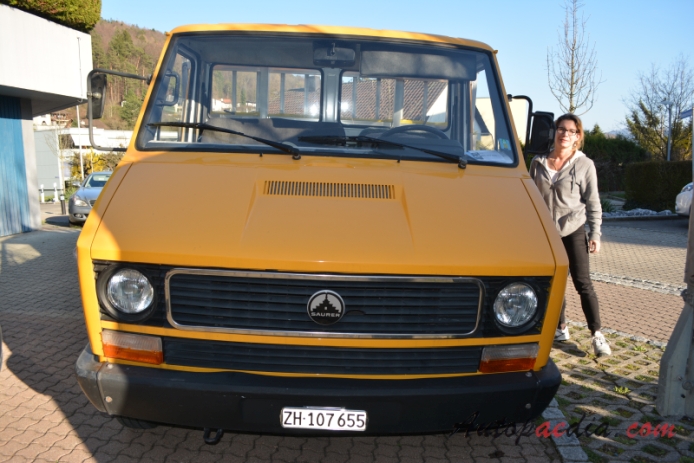 Iveco Daily I 1978-1990 (1978-1980 Saurer Grinta 35OM8 pickup ciężarówka), przód