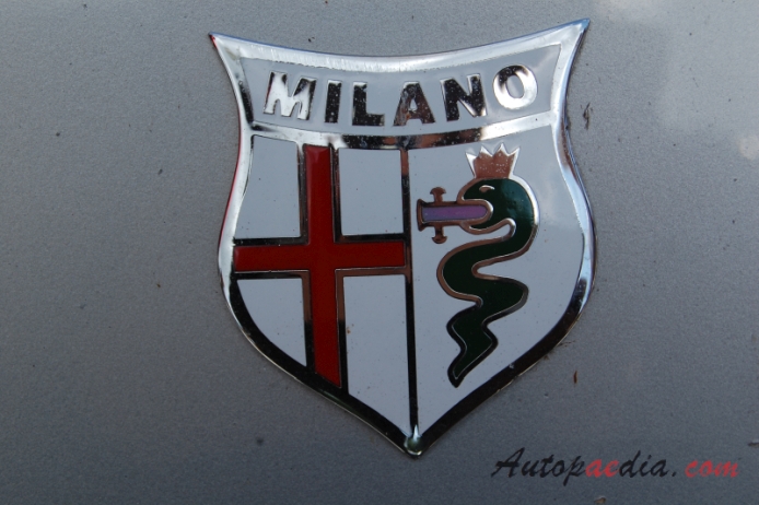 JWF Milano GT 1962-1968 (1962), front emblem  