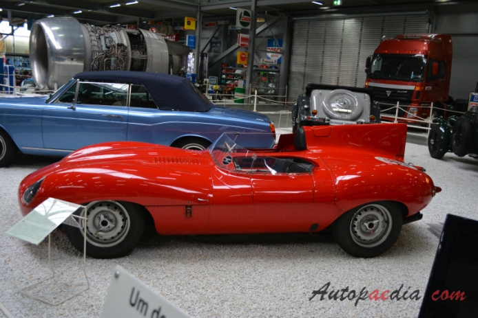 Jaguar D Type 1954-1957 (1954), left side view
