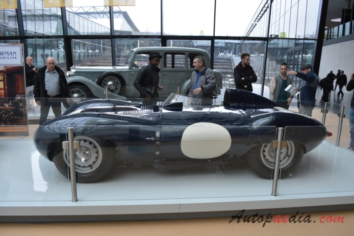 Jaguar D Type 1954-1957 (1955 XKD 539), lewy bok