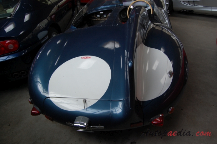 Jaguar D Type 1954-1957 (1956 XKD525), rear view