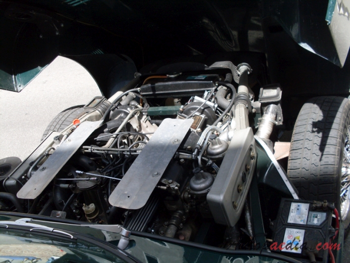 Jaguar E-Type Series 3 1971-1974 (1973 OTS convertible V12), engine  