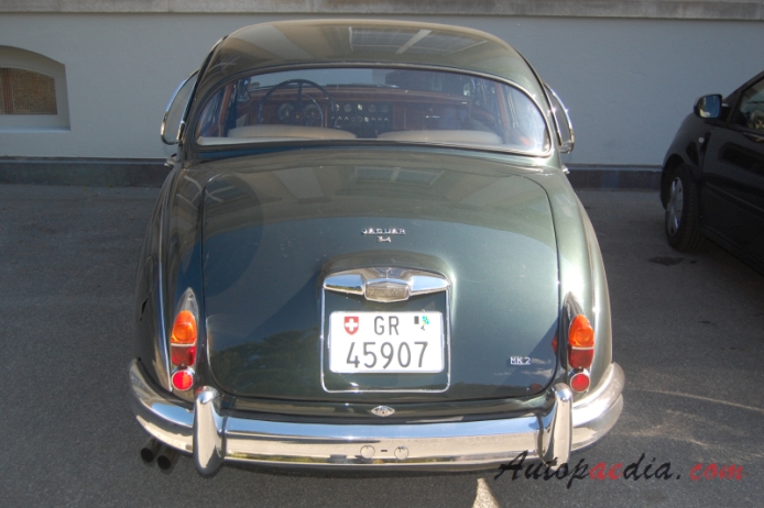 Jaguar Mark II 1959-1969 (1960-1966 3.4), tył