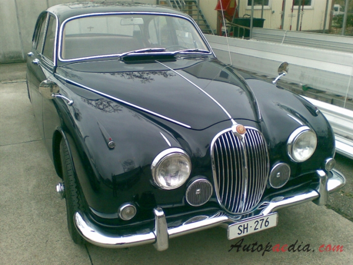Jaguar Mark II 1959-1969 (1967-1969 340), prawy przód