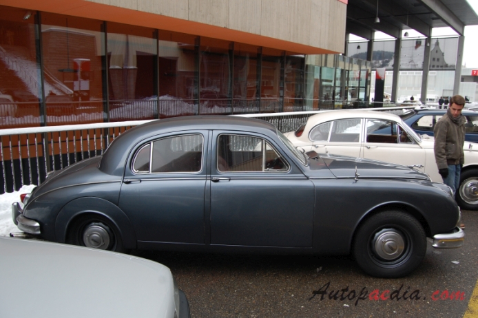 Jaguar Mark I 1955-1959 (1957-1959 3.4L), prawy bok