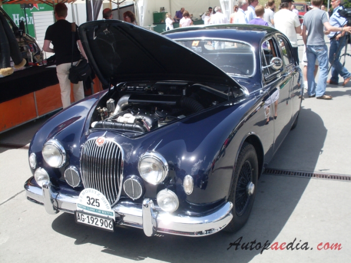 Jaguar Mark I 1955-1959 (1959 3.4L), lewy przód