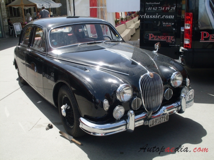 Jaguar Mark I 1955-1959 (1959 3.4L), prawy przód