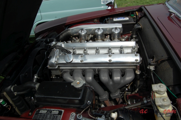 Jaguar Mark X (420G) 1961-1970 (1968 420G), engine  