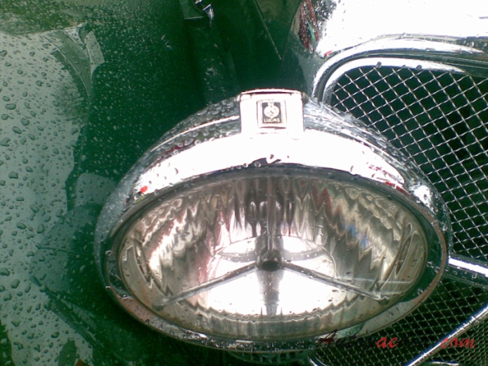 SS Jaguar 100 1936-1940 (1938 2.5L roadster 2d), detail  