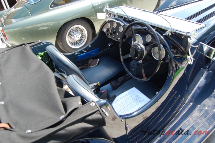 SS Jaguar 100 1936-1940 (1938 3.5L roadster 2d), interior