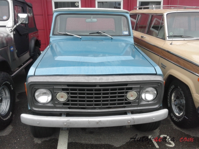 Jeep Commando 1972-1973 (1972 pickup 2d), front view