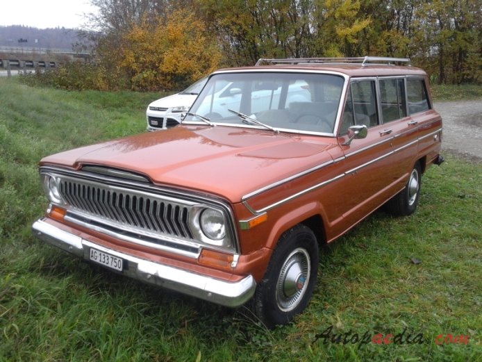 Jeep Wagoneer 1963-1991 (1965-1970 SUV 5d), left front view