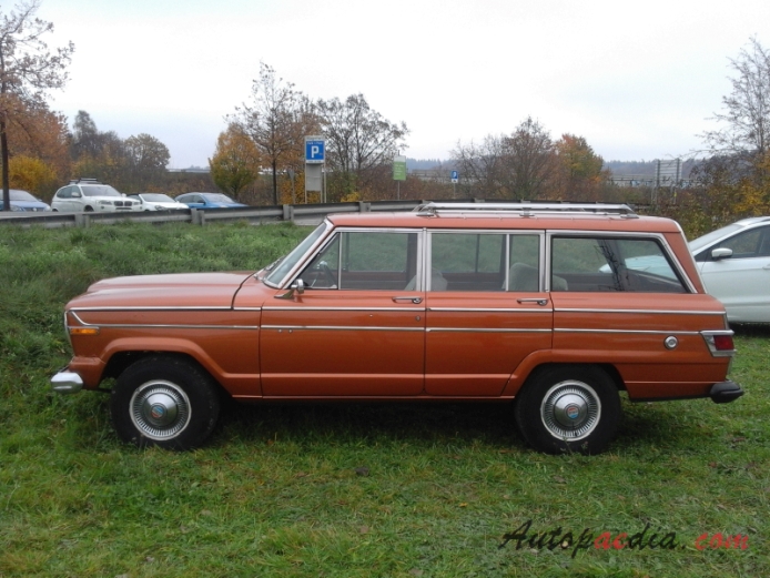 Jeep Wagoneer 1963-1991 (1965-1970 SUV 5d), left side view