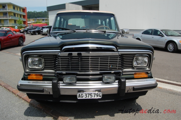 Jeep Wagoneer 1963-1991 (1979-1983 Limited), front view