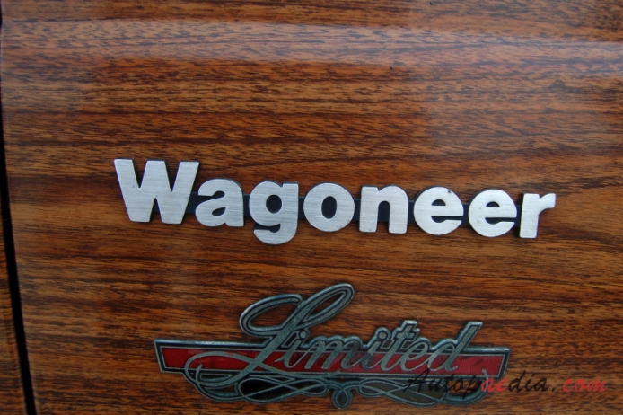 Jeep Wagoneer 1963-1991 (1979-1983 Limited), emblemat bok 