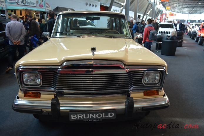 Jeep Wagoneer 1963-1991 (1979-1983 Limited), front view