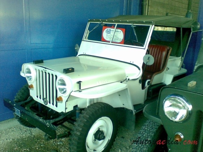 Jeep Willys CJ-2A 1945-1949 (1946), left front view