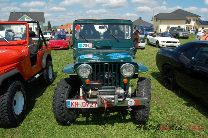 Jeep Willys CJ-3A 1949-1953, przód
