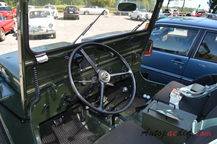 Jeep Willys CJ-3A 1949-1953 (1949), interior