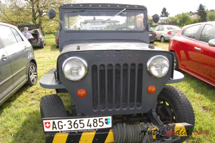 Jeep Willys CJ-3B 1953-1968 (1954), front view