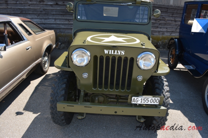 Jeep Willys CJ-3B 1953-1968 (1963), przód