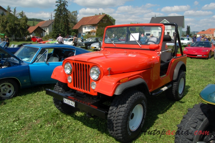 Jeep Willys CJ-5 1954-1983, left front view