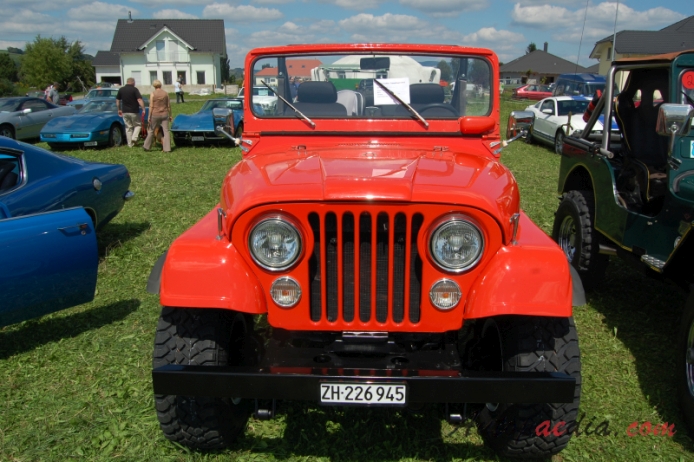 Jeep Willys CJ-5 1954-1983, front view