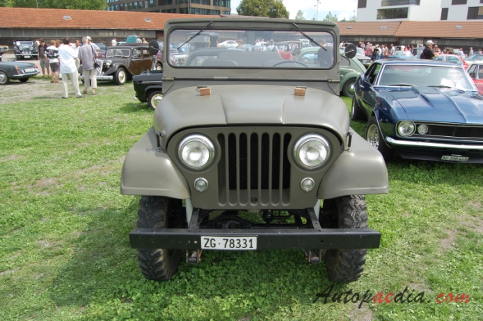 Jeep Willys CJ-5 1954-1983, front view