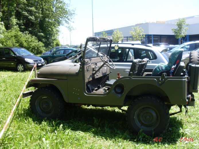 Jeep Willys CJ-5 1954-1983 (1958), lewy bok