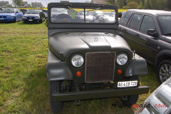 Jeep Willys CJ-5 1954-1983 (1966 Kaiser Jeep), przód