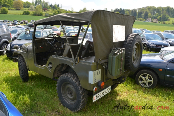 Jeep Willys CJ-5 1954-1983 (1967 Kaiser Jeep),  left rear view