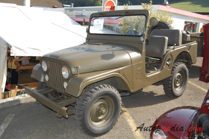Jeep Willys CJ-5 1954-1983 (1969 Kaiser Jeep), left front view