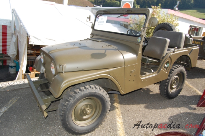 Jeep Willys CJ-5 1954-1983 (1969 Kaiser Jeep), left side view