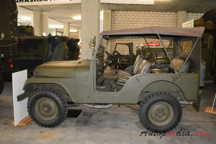 Jeep Willys CJ-5 1954-1983 (1970 Kaiser Jeep), left side view