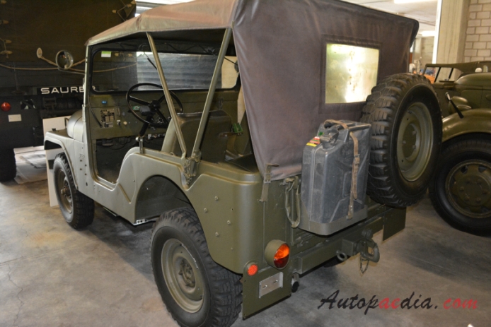 Jeep Willys CJ-5 1954-1983 (1970 Kaiser Jeep),  left rear view