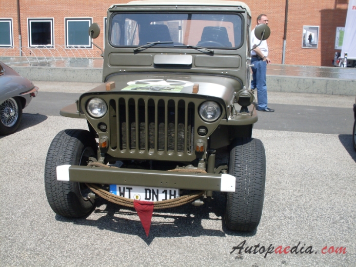Jeep Willys MB 1942-1945, front view