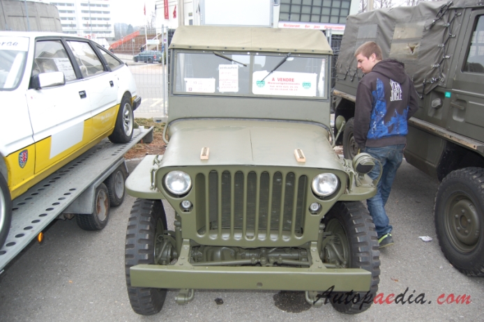 Jeep Willys MB 1942-1945 (1942), front view