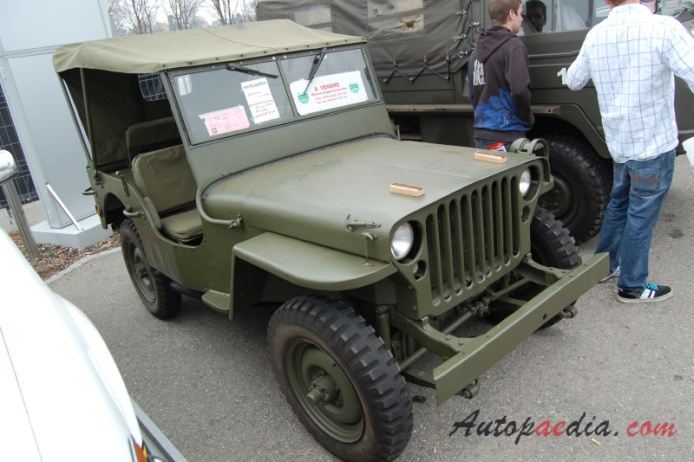 Jeep Willys MB 1942-1945 (1942), prawy przód