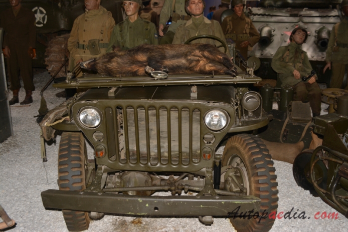 Jeep Willys MB 1942-1945 (1944), przód