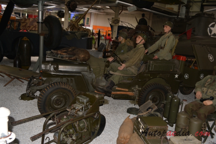 Jeep Willys MB 1942-1945 (1944), left side view