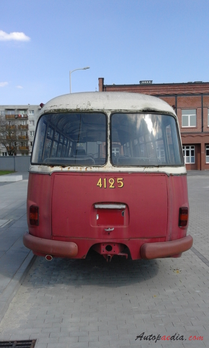 Jelcz 272 MEX 1963-1977, rear view