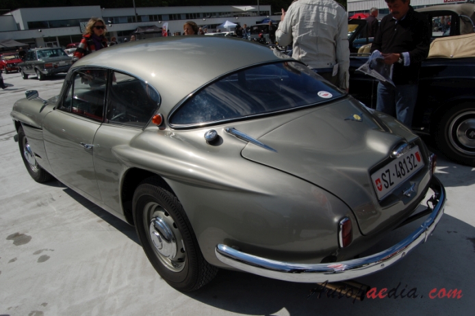 Jensen 541R 1957-1960,  left rear view