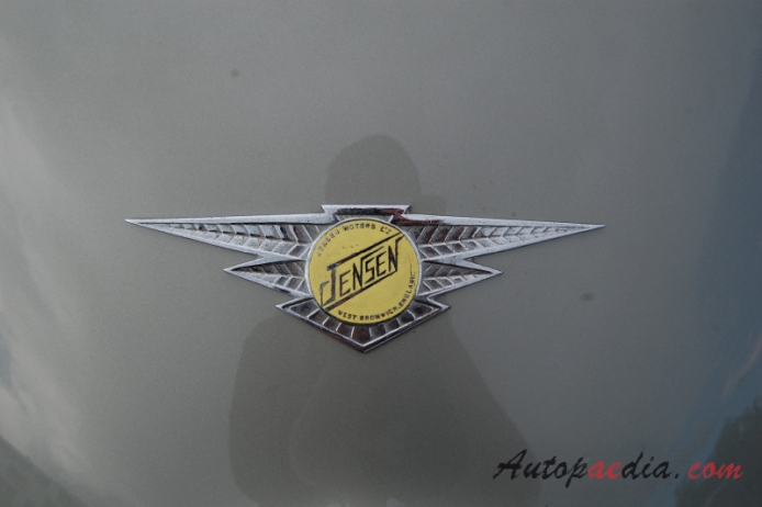 Jensen 541R 1957-1960, rear emblem  